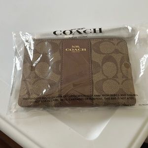 COACH wristlet